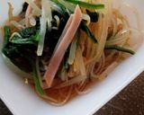 モヤシとほうれん草のサラダ風作り方9写真