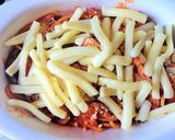 濃いめナポリタンのチーズ焼き作り方4写真