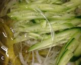 ボリュームupサラダ冷麺作り方1写真