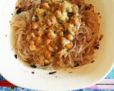 ダイエット！白滝deパスタ♪with納豆作り方6写真