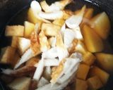 じゃがいもとちくわと厚揚げの煮物作り方4写真