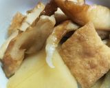 じゃがいもとちくわと厚揚げの煮物作り方7写真