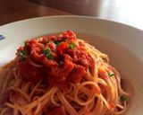 具なしうまし質実剛健トマトパスタ作り方6写真