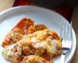 フライパンでチキントマト玉子チーズとじ♪作り方13写真