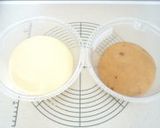 ミニスティック型でコーヒーロールパン作り方8写真