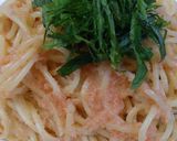 ♪半生がおいしい♡明太子パスタ♪作り方5写真