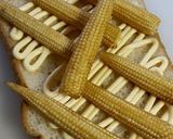 生ヤングコーン焼きもろこしトースト！作り方5写真