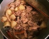鶏モモ肉じゃが作り方4写真
