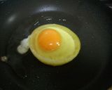 目玉焼き・・・ちょっと見栄え良く^.^;作り方2写真