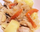 鶏モモ肉じゃが作り方5写真