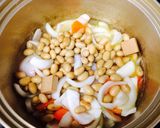 唐揚げとビーンズのトマト煮込み作り方3写真