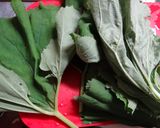 蕗の葉　佃煮（下茹でから）作り方1写真