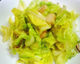 ホタテと春キャベツのバター醤油炒め作り方3写真