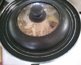 簡単　玉ねぎ　しめじ　もやしの　中華あん作り方5写真