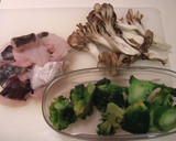 たらのと舞茸の簡単フリッター作り方1写真