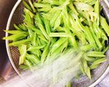 葉ごぼうの茎できんぴら♡旨いつまみや♫作り方5写真