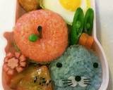 幼稚園お弁当*簡単*キャラ弁*ぼのぼの作り方6写真