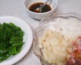 筍とベーコンの炒飯作り方2写真