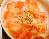 超簡単♫丸ごとトマトのグラタン風作り方5写真