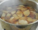 三枚肉のブロックと大根の煮物作り方3写真