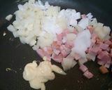筍とベーコンの炒飯作り方4写真