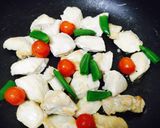 鶏ムネ肉のバジルレモン風味♩作り方4写真
