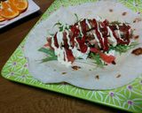 トルテイィアでグリルチキンラップサンド♥作り方7写真