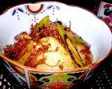 新じゃがとアスパラのコンビーフ炒め^^♪作り方4写真