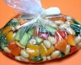 大豆とカラフル野菜の＊ハーブマリネ＊作り方5写真