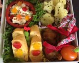 運動会弁当にも…遠足弁当2015キャラ弁作り方5写真