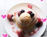 いちごのパンケーキ作り方1写真