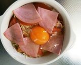 トマトとハムのココット作り方3写真