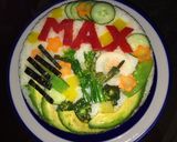 誕生日の寿司ケーキ作り方7写真