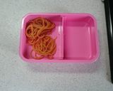 キャラ弁 パスタガール作り方2写真