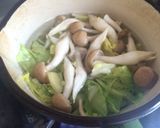 スープジャーで！ツナたまキャベツのスープ作り方1写真