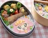 幼稚園 キャラ弁♡プリキュア パフ作り方7写真