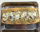 簡単！油あげ☆ネギ味噌チーズ焼き作り方3写真