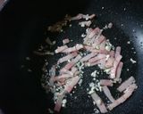 旨っ☆セロリのにんにくベーコン炒め♪作り方5写真