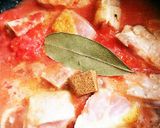 冷凍の鶏肉と冷凍トマト煮作り方6写真