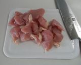 ふっくら！鶏胸肉の甘酢焼き作り方1写真