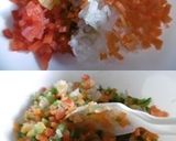 ホットプレートたこ焼き器でちびオムライス作り方1写真