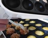 ホットプレートたこ焼き器でちびオムライス作り方5写真
