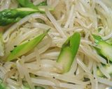 豚もやし♪アスパラも♪作り方3写真