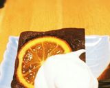 オレンジどっかん!チョコケーキ♪作り方5写真