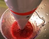 ご機嫌♪ヘルシーいちごアイス作り方3写真