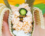 ぐんまちゃんの巻き寿司作り方10写真