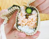 ぐんまちゃんの巻き寿司作り方11写真