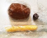 バレンタイン映えクッキーLINEブラウン作り方4写真
