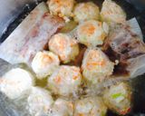 たけのこと鶏団子の煮物作り方5写真