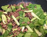 たけのこと青梗菜のそぼろあんっ♡作り方5写真